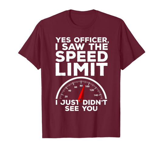 Cool Racer For Men Women Muscle Car Lovers Speed Drag Racing T-Shirt
