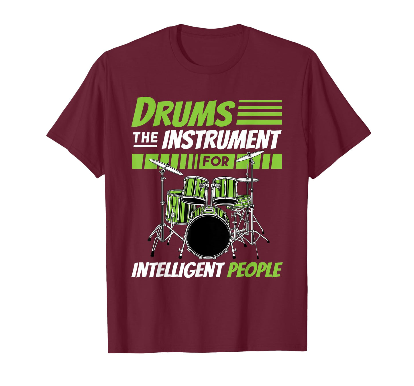 Funny Drum Set Drummer Percussionist Music Quote Gag Outfit T-Shirt