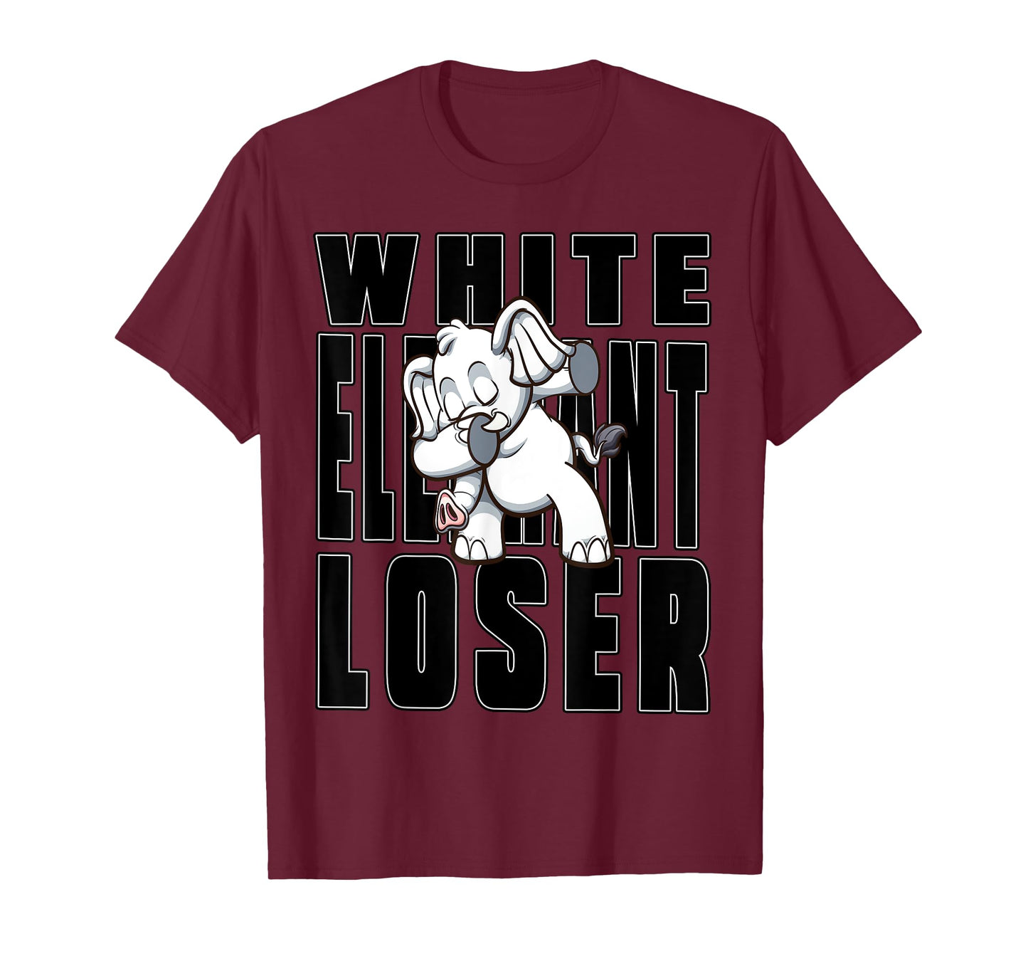 Gag Gift Funny White Elephant Gift Ideas Pacaderm Dab T-Shirt