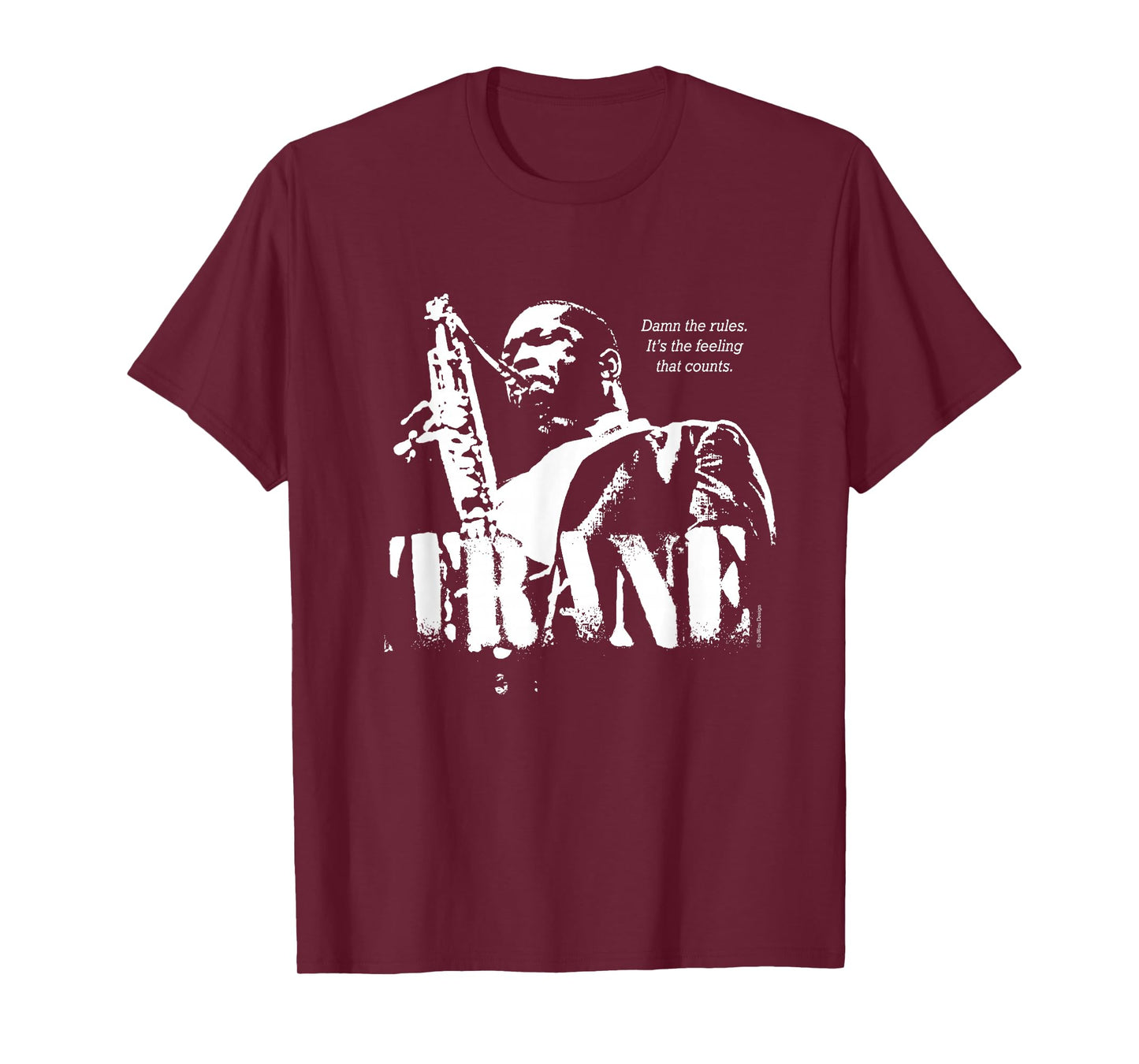 Coltrane Jazz Wisdom Saxophonist Musician (1-Color) T-Shirt