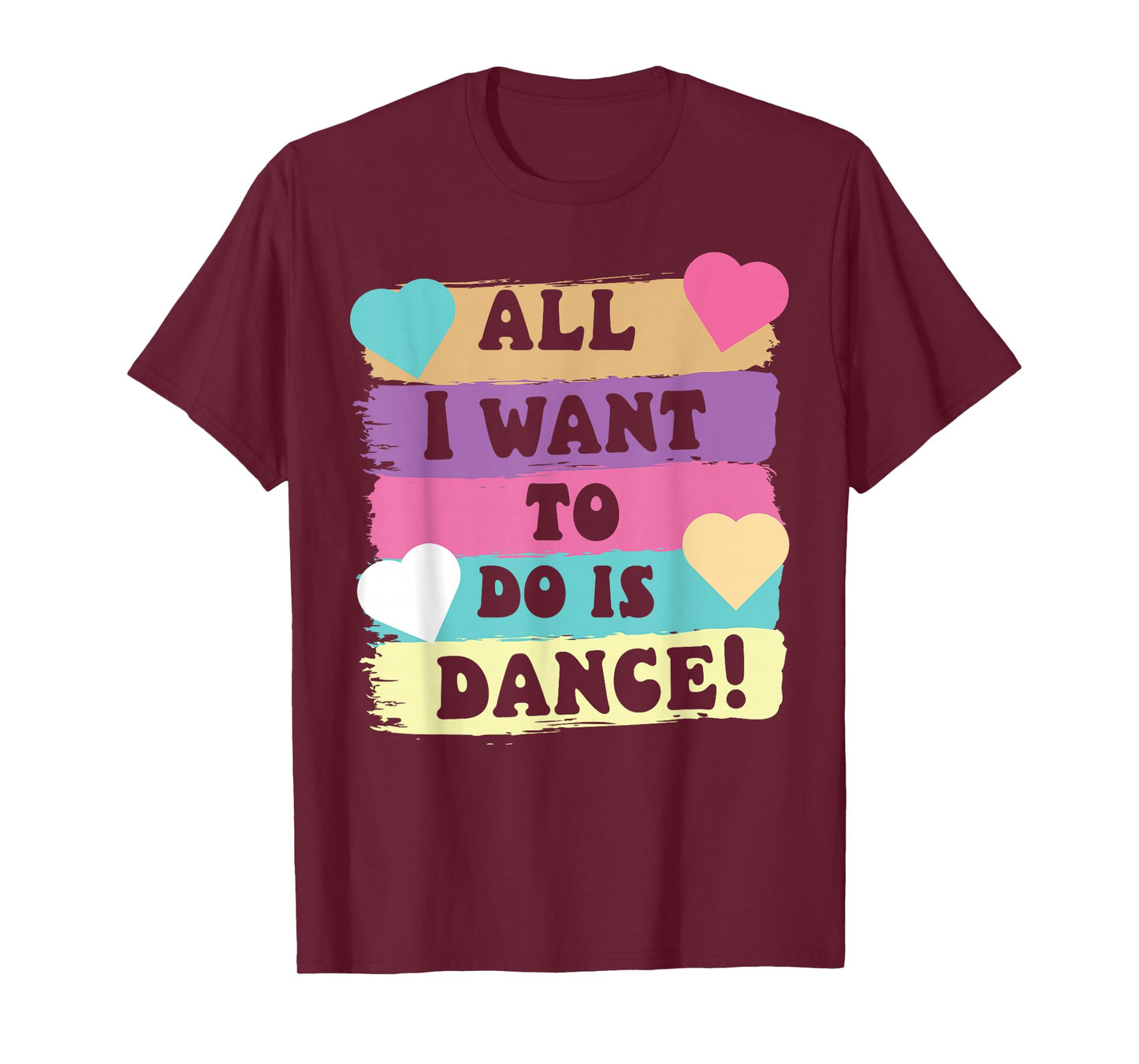 All I Want to Do is Dance Hip Hop Hiphop Dancer Breakdancing T-Shirt