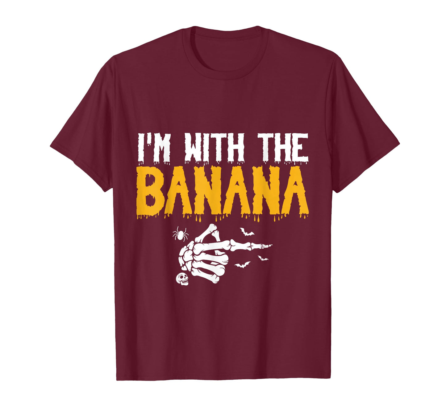 I'm with The Banana Halloween Costume Matching Couple T-Shirt