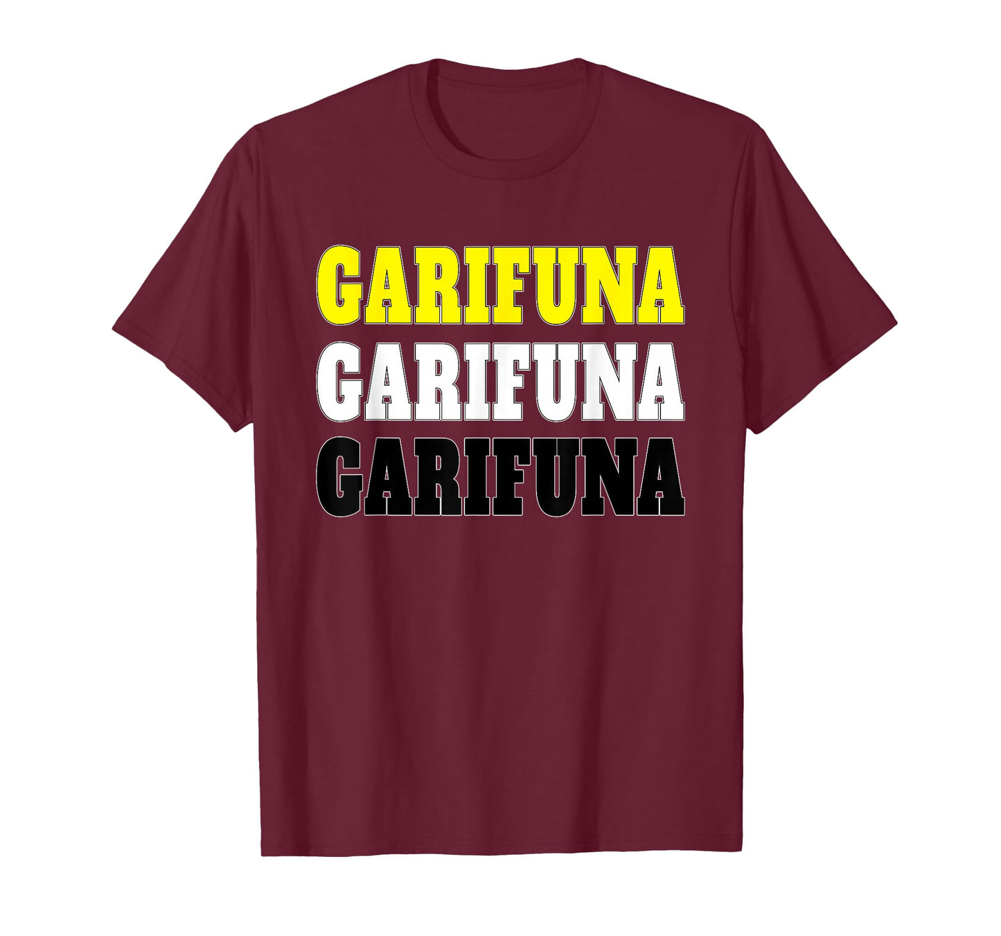 Garifuna Love Garinagu Afro Caribbean Garifuna Flag T-Shirt