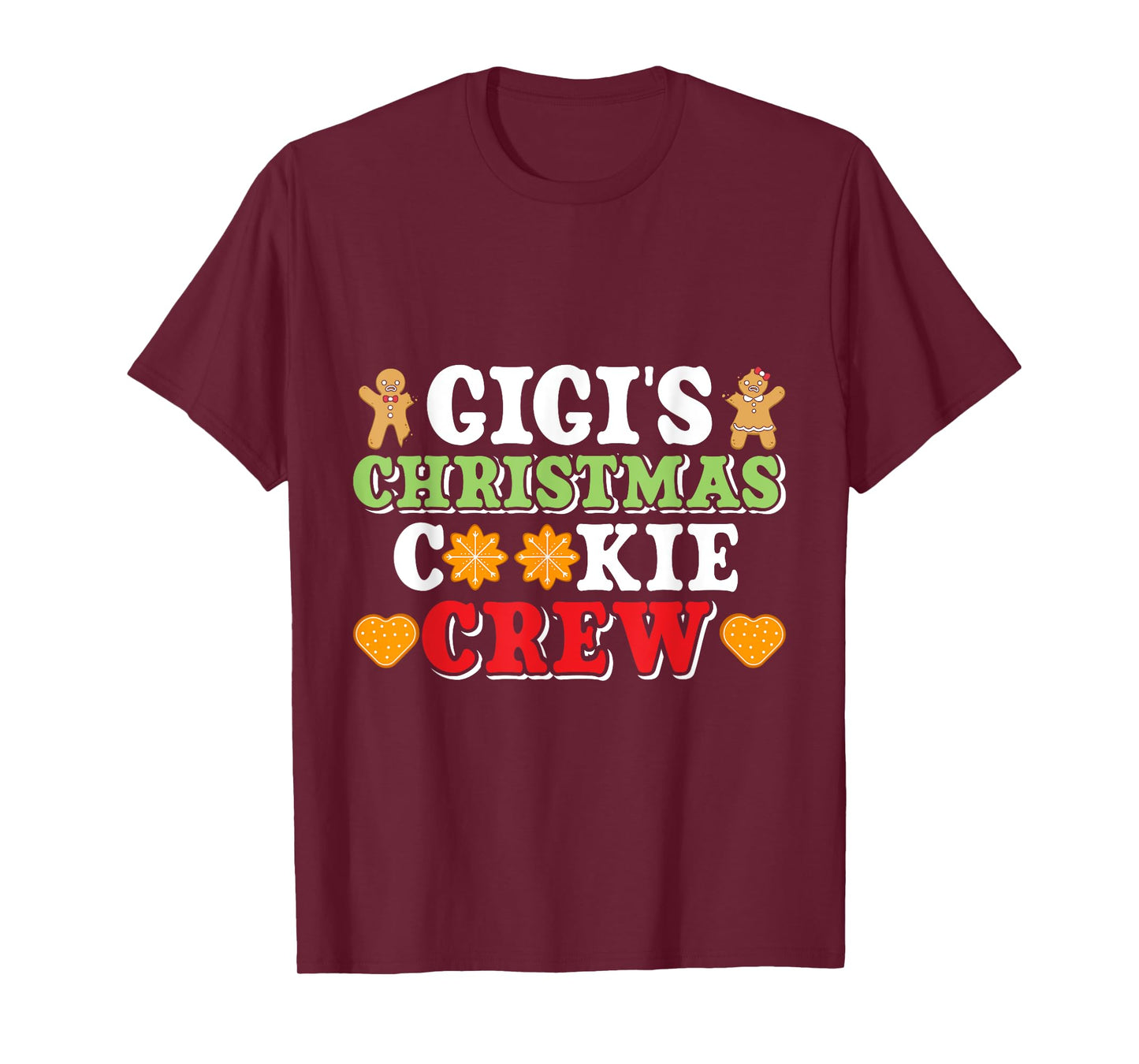 Christmas Costume GIGI'S CHRISTMAS COOKIE CREW Grandchildre T-Shirt