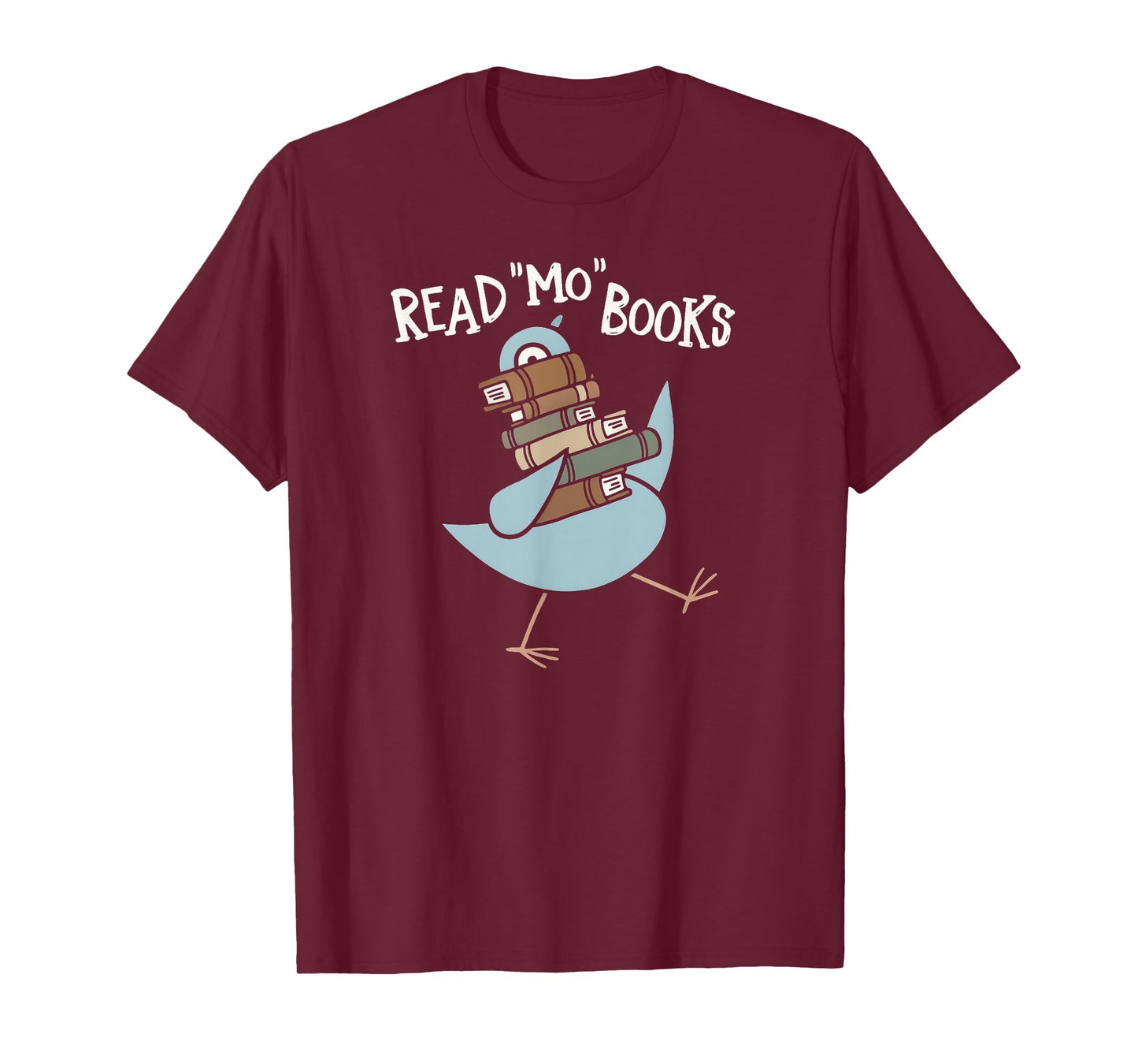 Read More Books Pigeon Book Lover T-Shirt