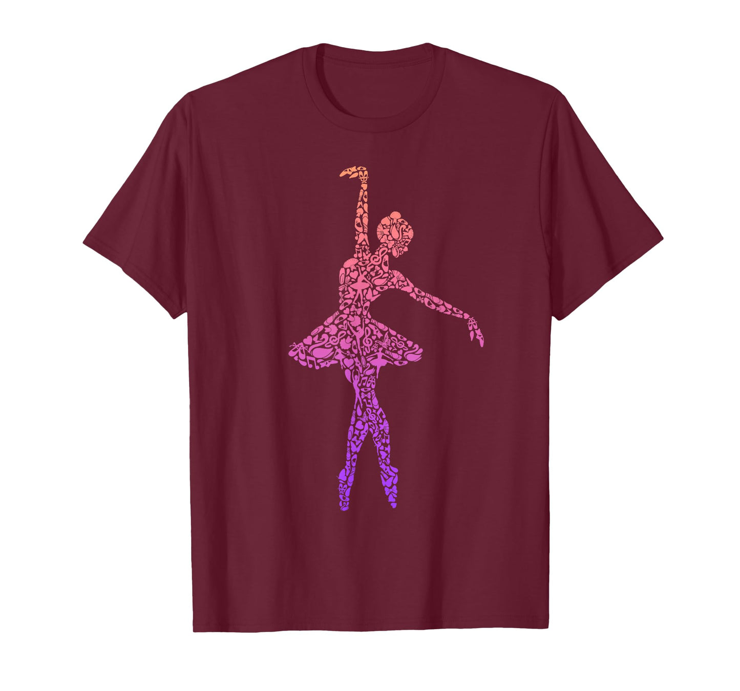 Ballet Ballerinas Women Kids Girls Ballet Dancer T-Shirt