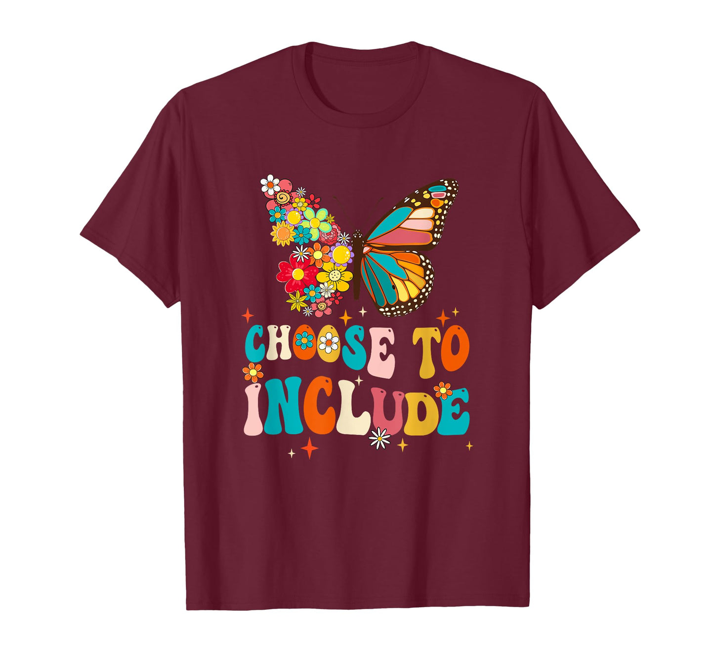 Choose To Include Teacher Special Education Autism Awareness T-Shirt