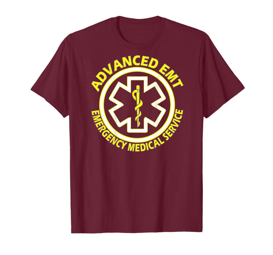 Advanced emergency medical technicians (AEMT) Kit Back Print T-Shirt
