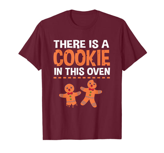 Christmas Gingerbread Gender Reveal For Mom T-Shirt