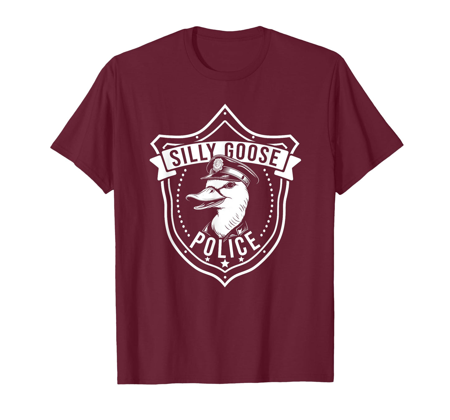 Silly Goose Police Funny Cop Meme Men Women Kids T-Shirt