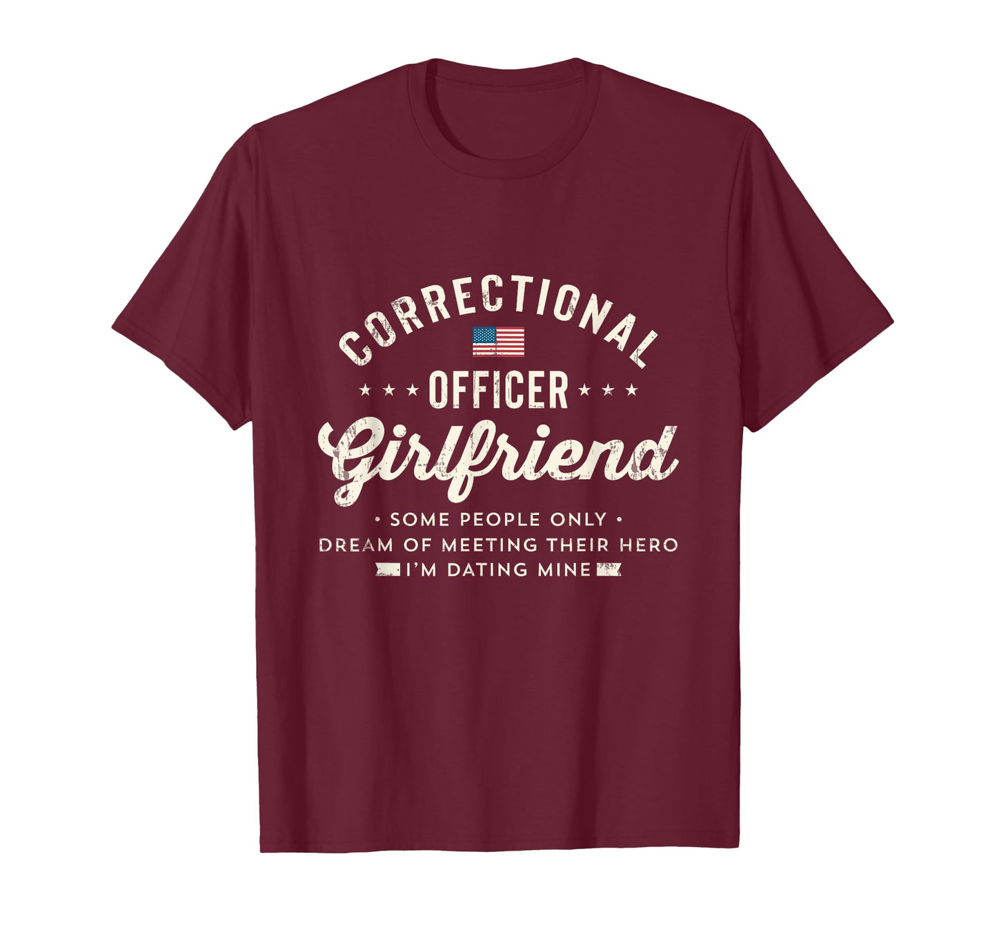 Correctional Officer Girlfriend Funny Gift Tshirt