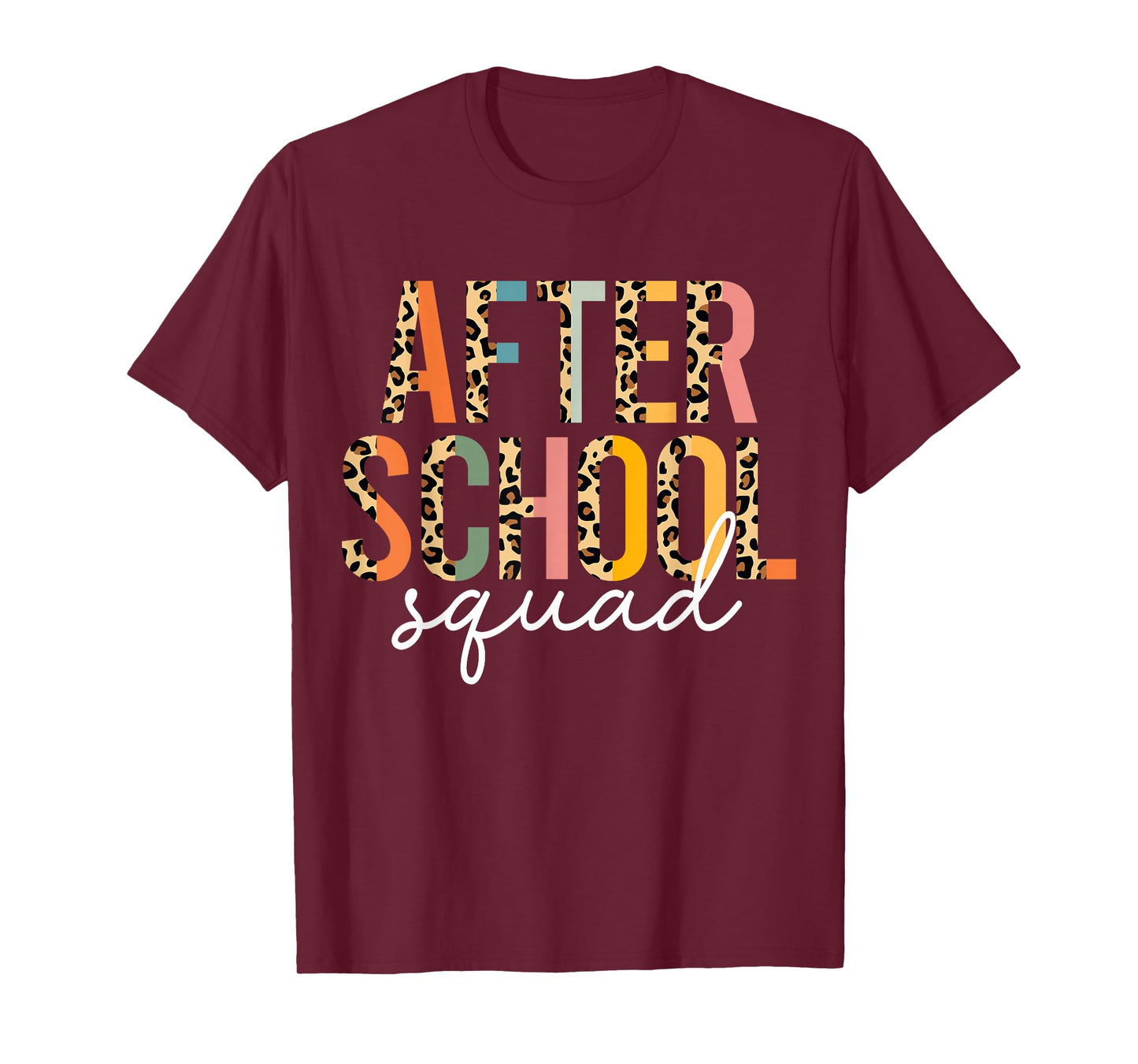 After School Squad Cute After School Program Staff T-Shirt