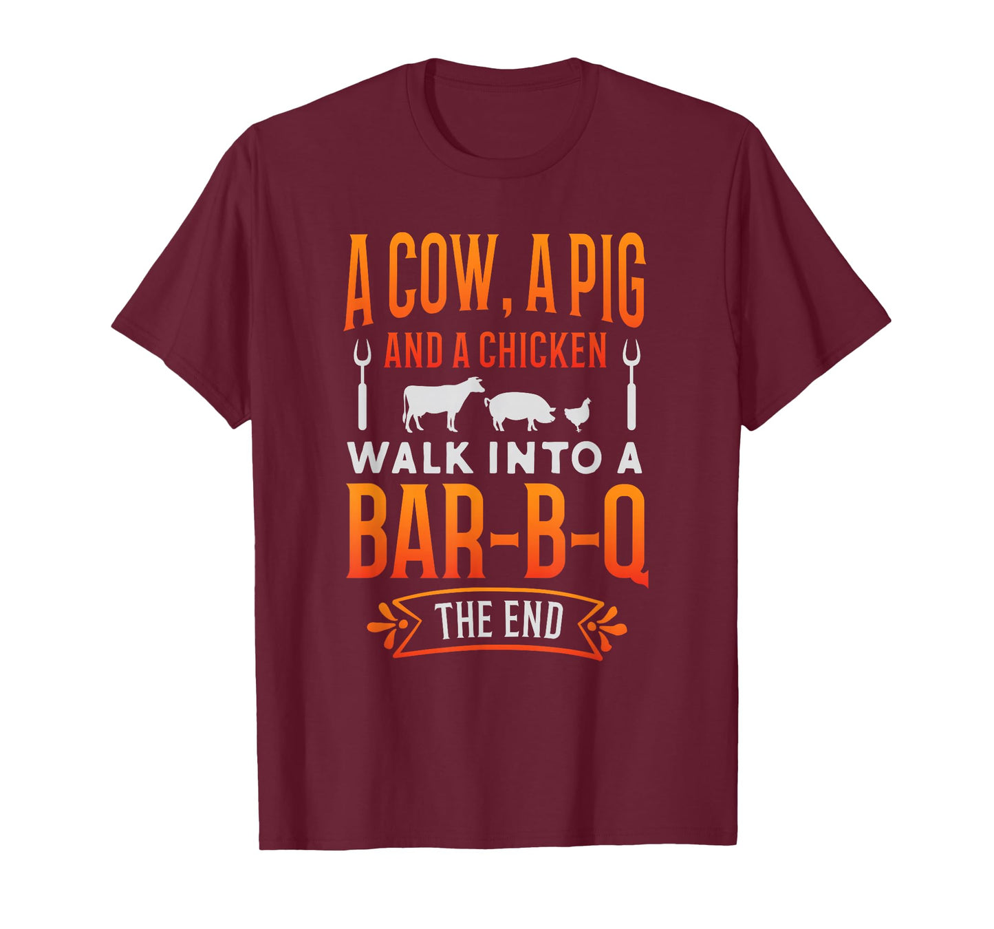 Barbecue BBQ Joke Gift for Grill Master Chef T-Shirt Small