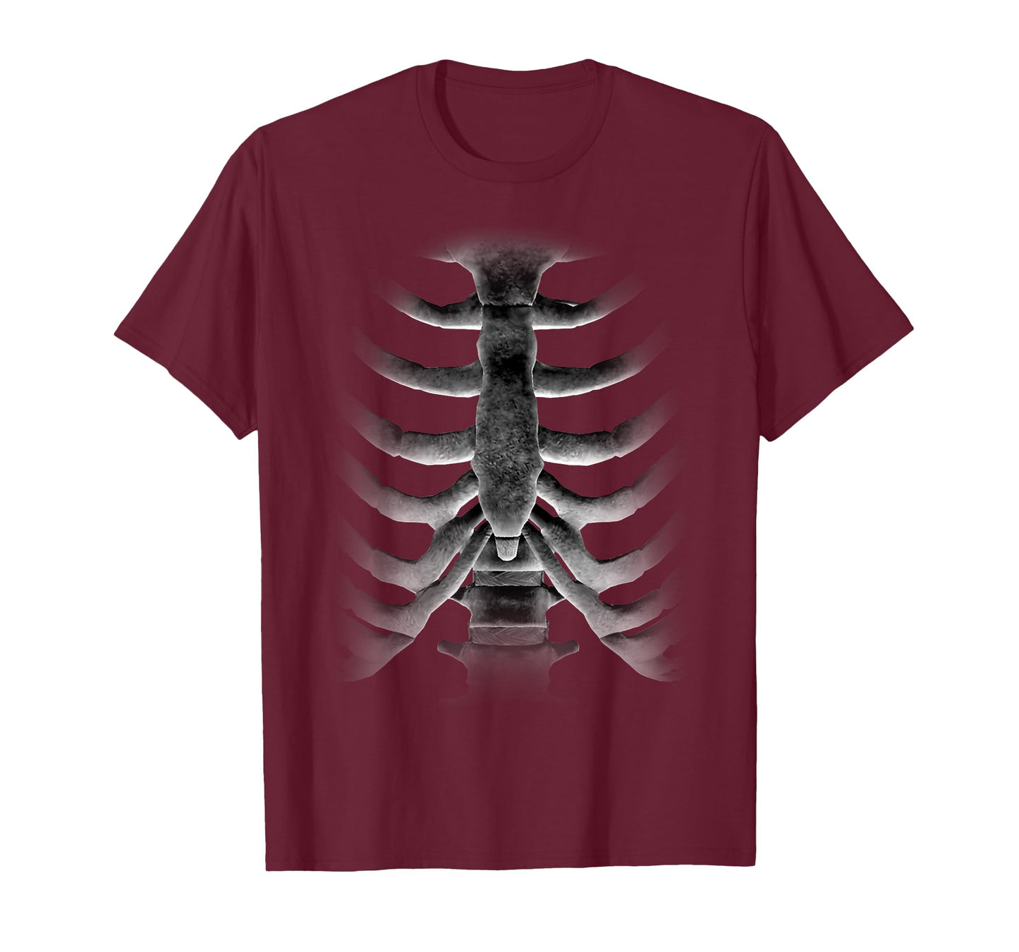 Skeleton Chest T-Shirt Rib-Cage Bones Halloween X-Ray Gift T-Shirt