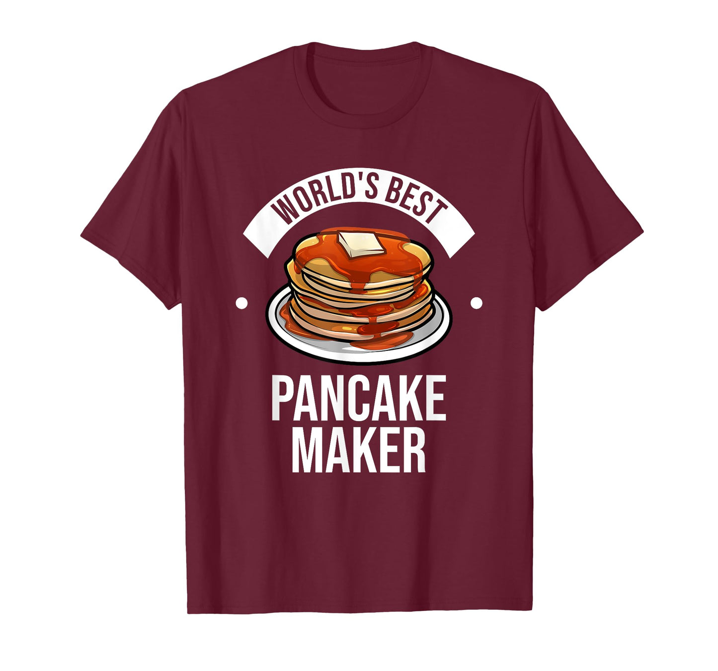 Cute Pancake Design For Men Women Pancake Maker Dessert Food T-Shirt