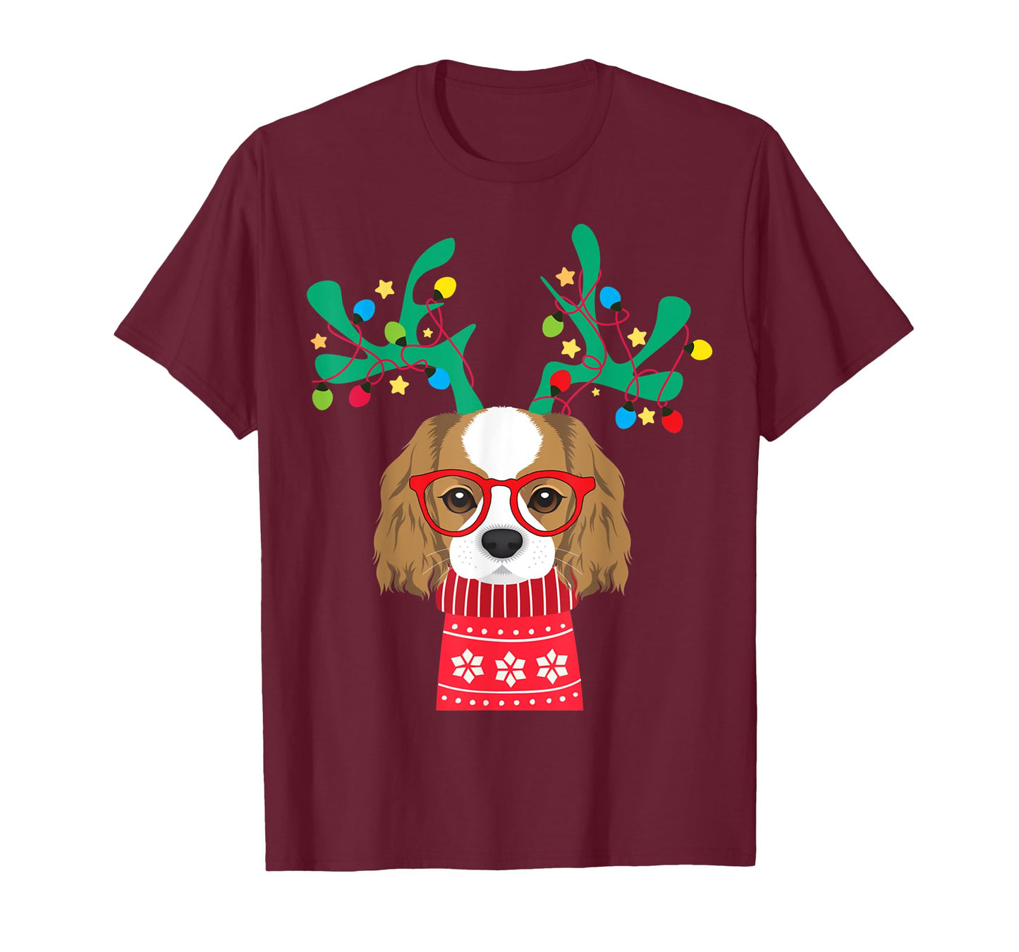 Crazy Cat Flash ForEssential quotes 114 Cavalier King Charles Spaniel Funny Holiday Xmas Christmas T-Shirt