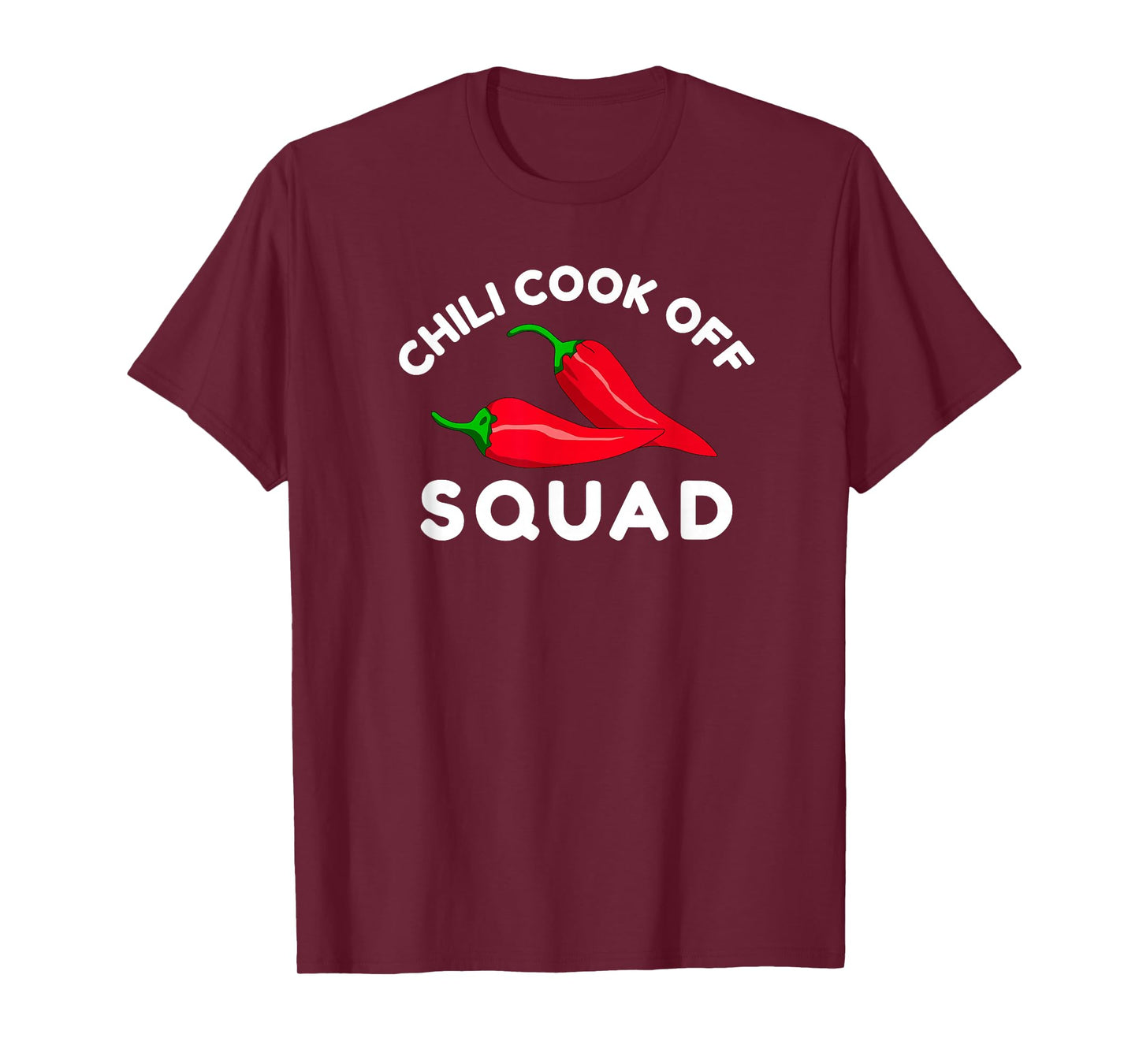 Chili Cook Off Squad Chili Contest With Red Pepper T-Shirt