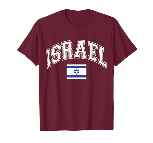 Israel Israeli Flag Jewish Graphic T-Shirt