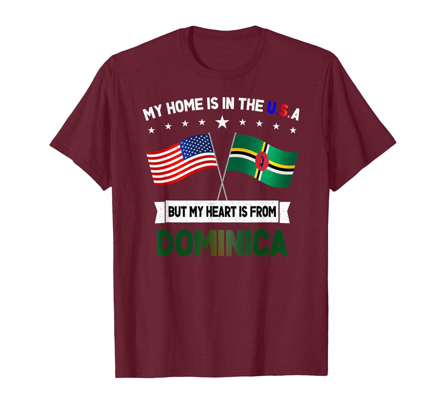 Dominica & USA T-Shirt