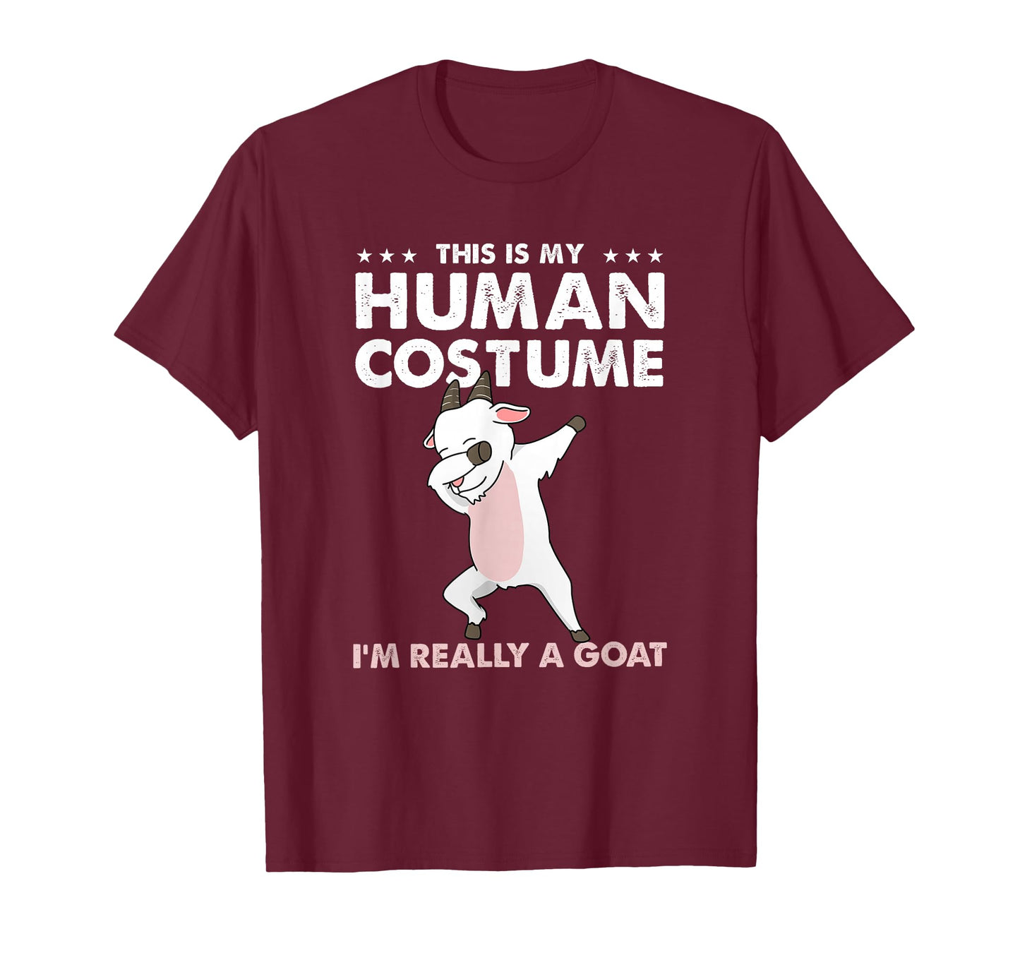 This Is My Human Costume Goat Halloween T-Shirt