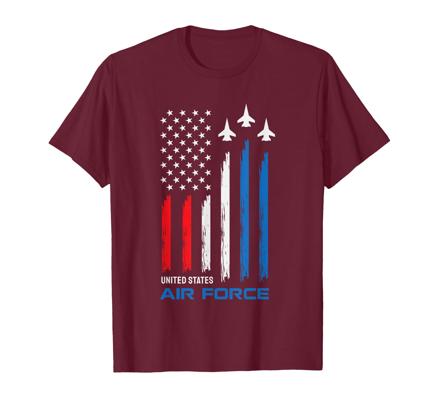 United States Air Force Funny American USA Flag Independence T-Shirt