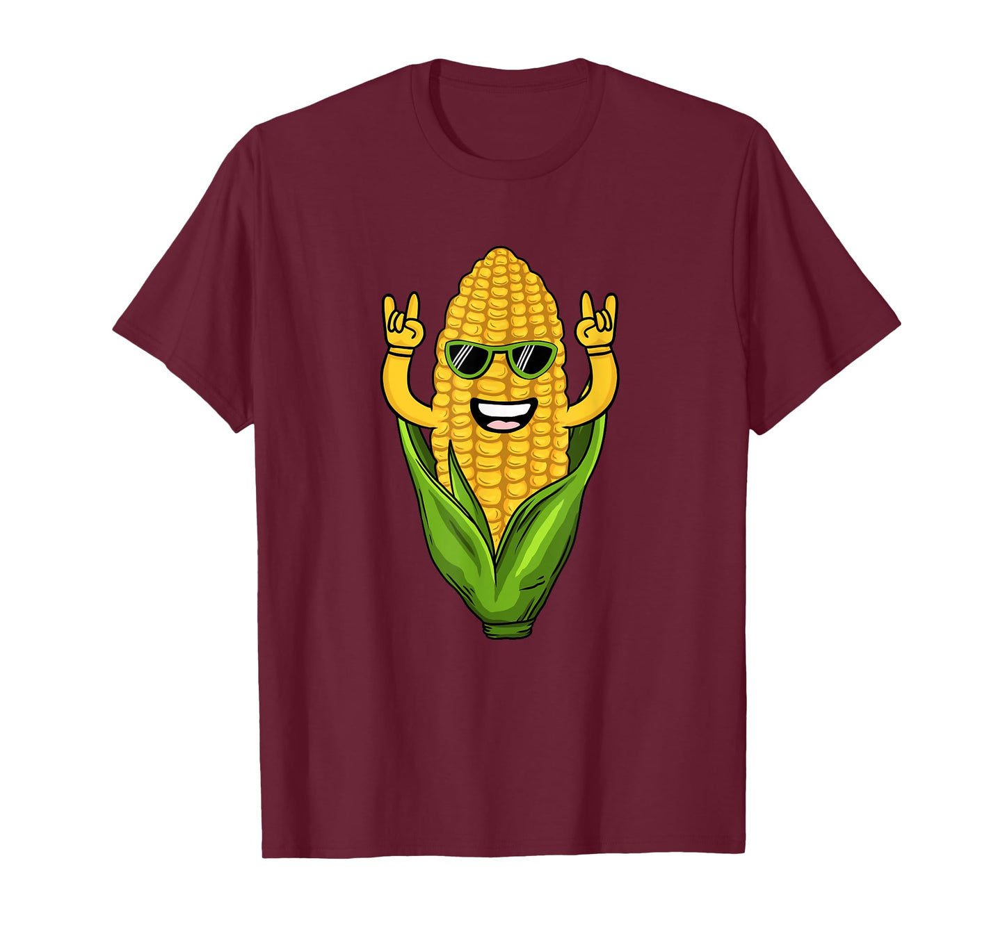 Cool Corn Art Men Women Farmer Dancing Corn On Cob Farming T-Shirt