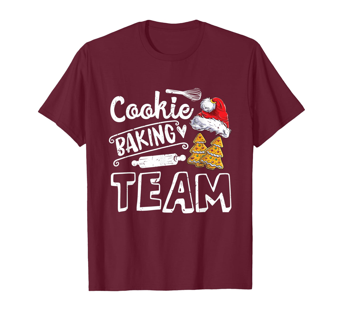 Cookie Baking Team Christmas Squad Xmas Crew m Gingerbread T-Shirt