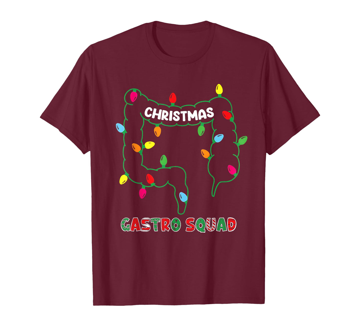 Christmas Gastro Squad Funny Doctor Nurse Holiday T-Shirt