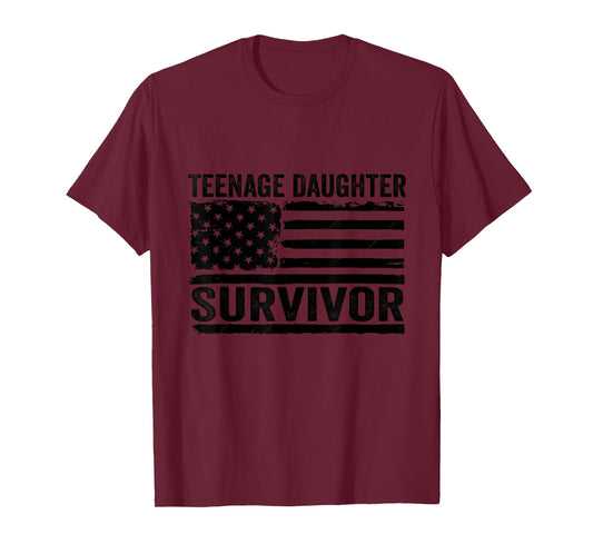 Teenage Daughter Survivor T-Shirt