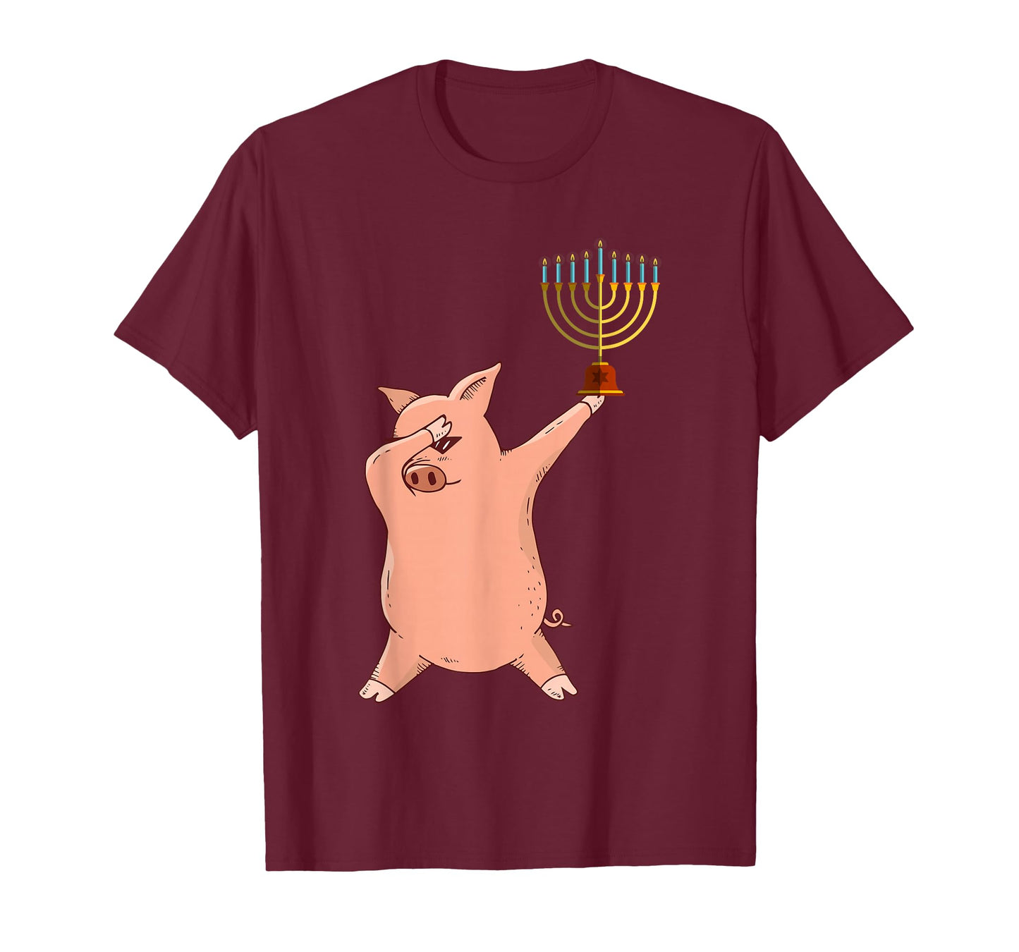 Dabbing Pig Hanukkah T-Shirt