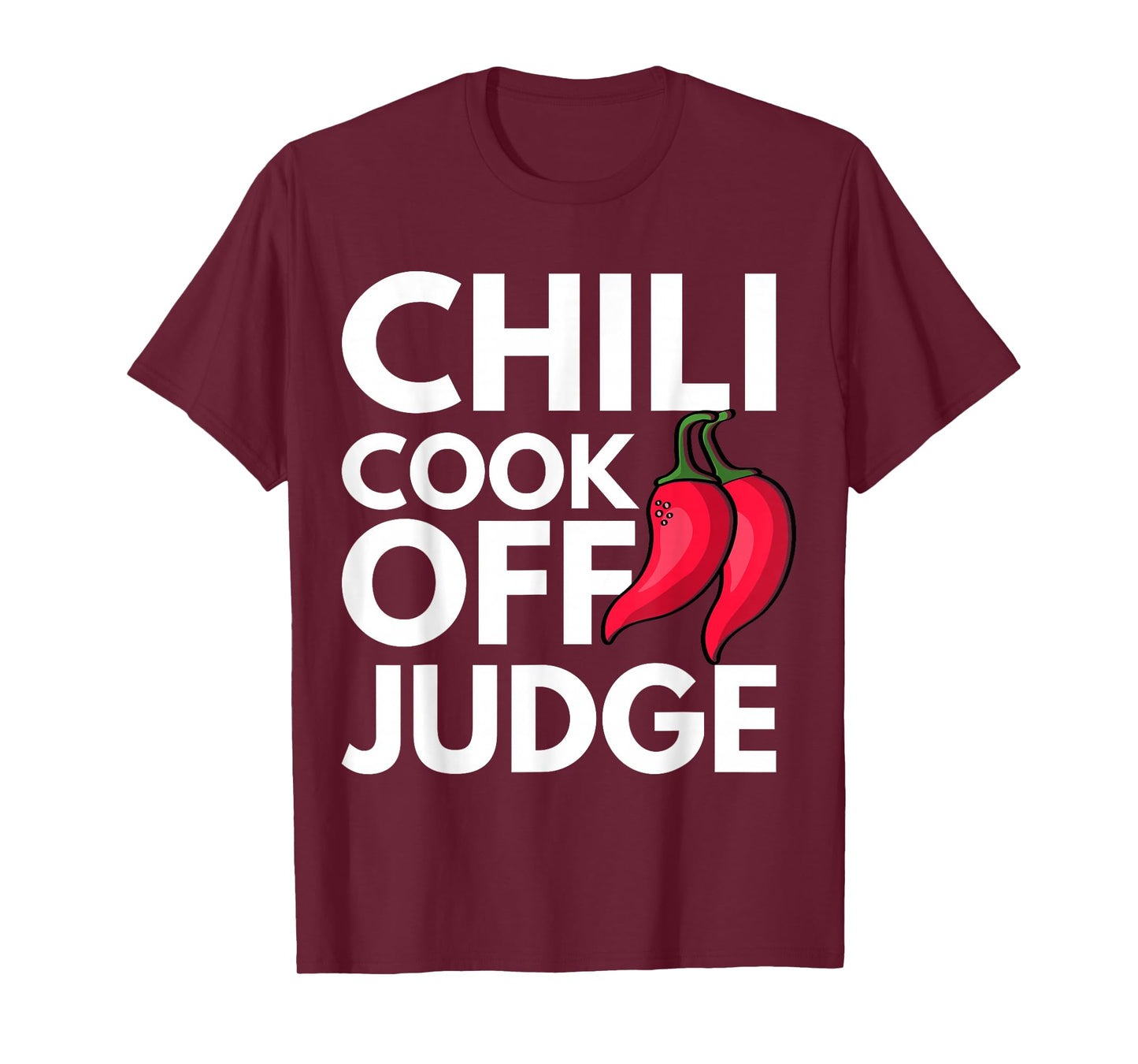 Chili Cook Off Judge Red Chili T-Shirt