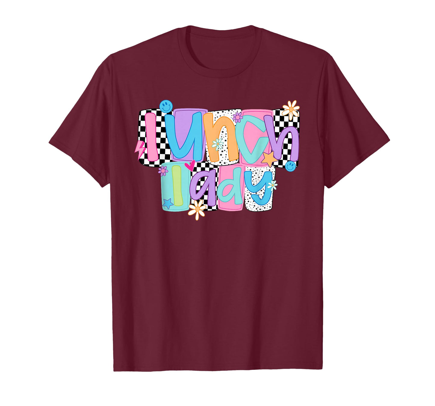 Lunch Lady Cafeteria Worker Lunch Squad Back to School T-Shirt