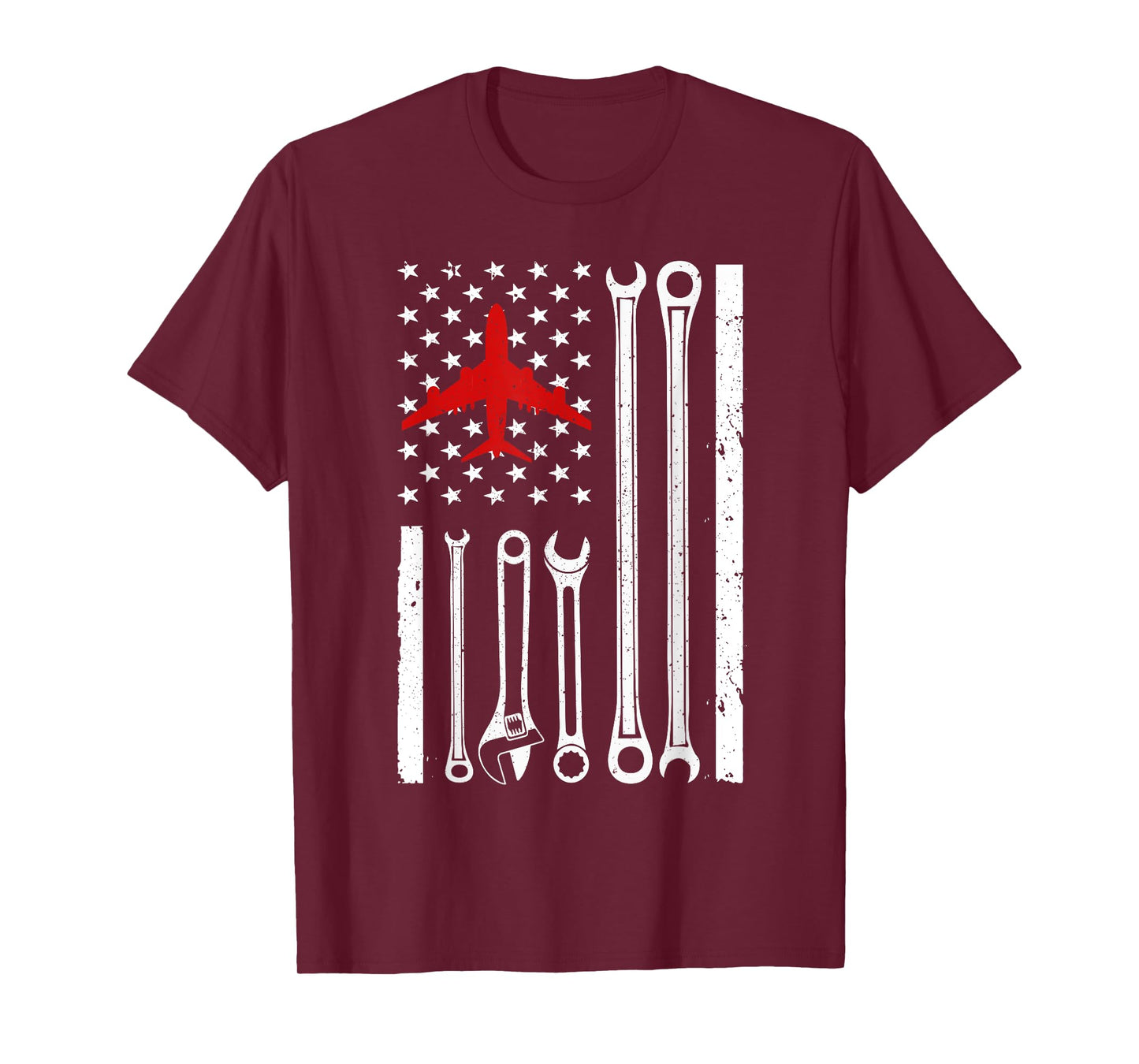 Cool Aircraft Mechanic Art For Men Women Aircraft Technician T-Shirt