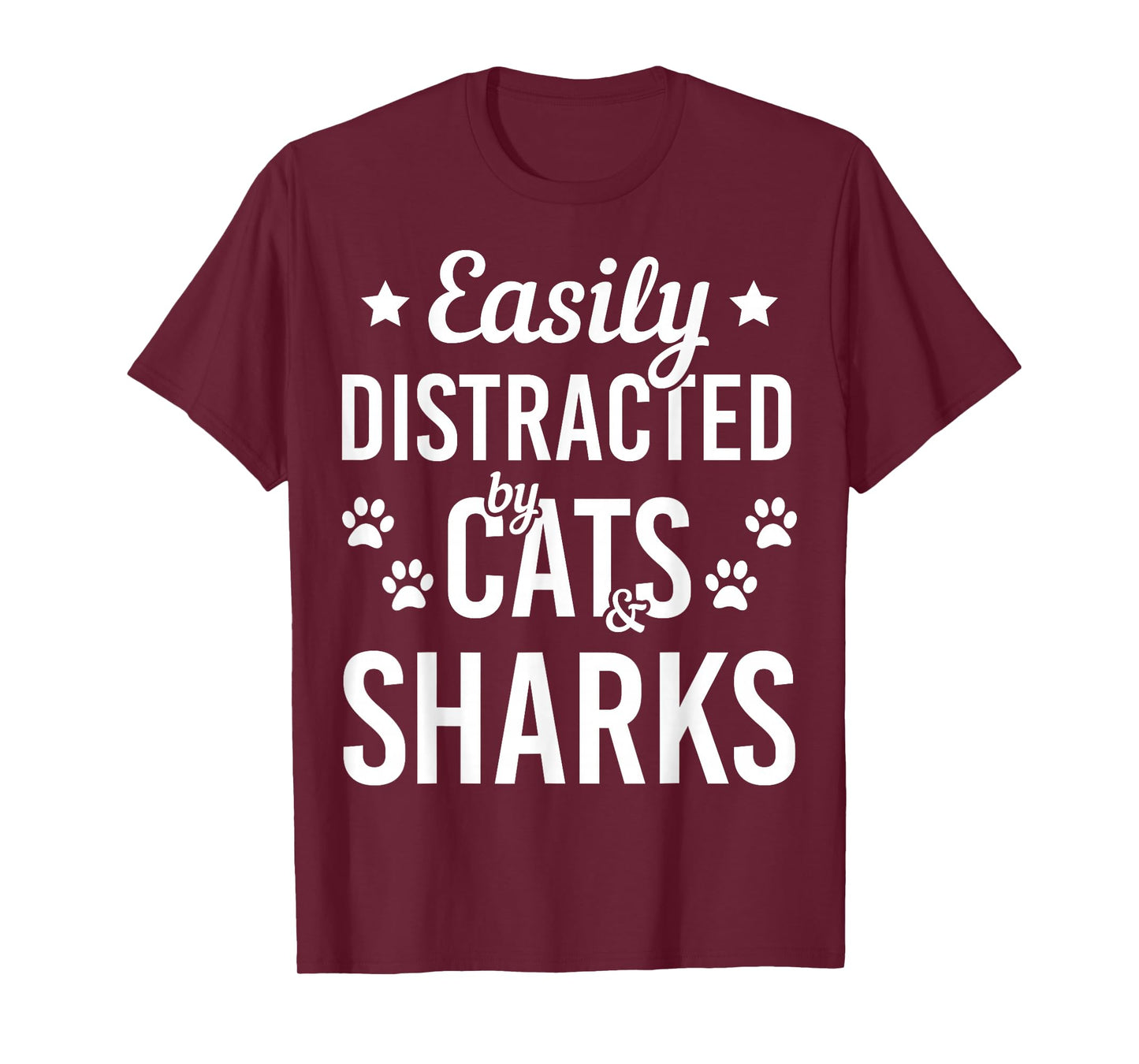 Cat Lover Shark Lover Cats And Sharks Zookeeper Funny Cat T-Shirt