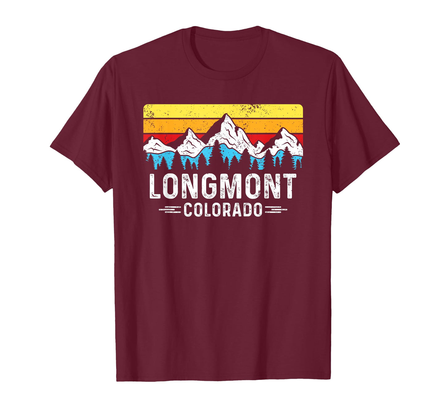Longmont Colorado Rocky Mountains Longmont CO Souvenir T-Shirt