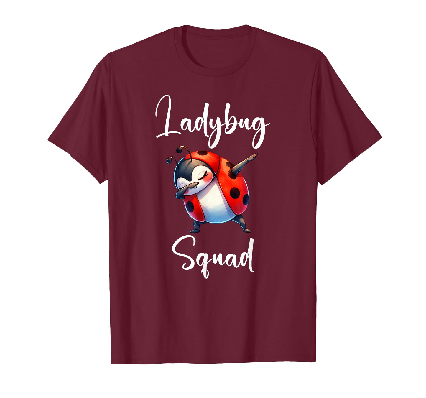 Funny Ladybug Shirt Dabbing Ladybug Squad Team Ladybug T-Shirt