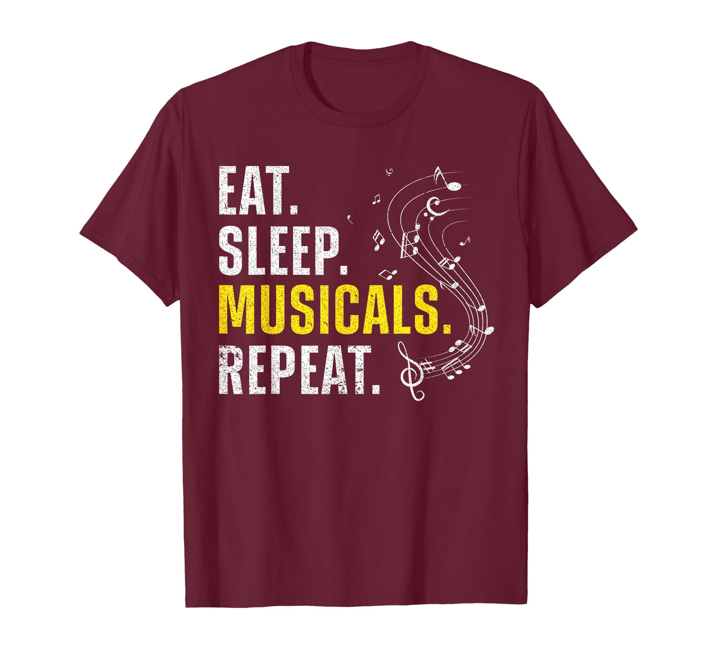 Cool Musical Design For Men Women Broadway Musical Theatre T-Shirt