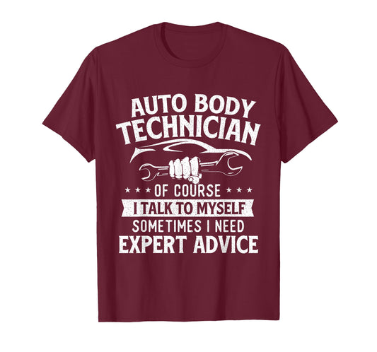 Auto Body Technician - Automotive Finisher Car Customizer T-Shirt