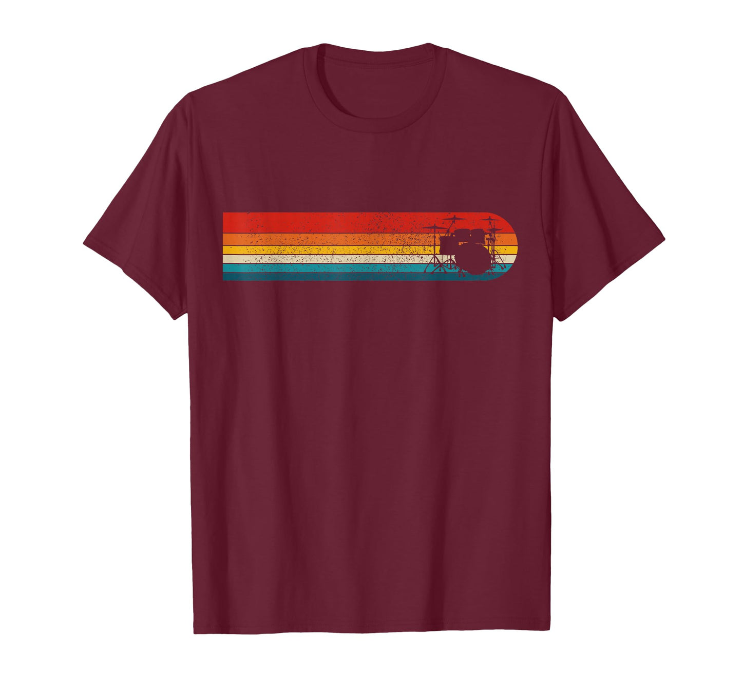 Drummer Drum Kit Vintage Drummer Gift T-Shirt