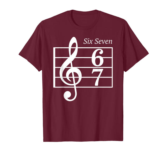 67 Music Meme Slang Musician Kids Funny Music Teacher T-Shirt