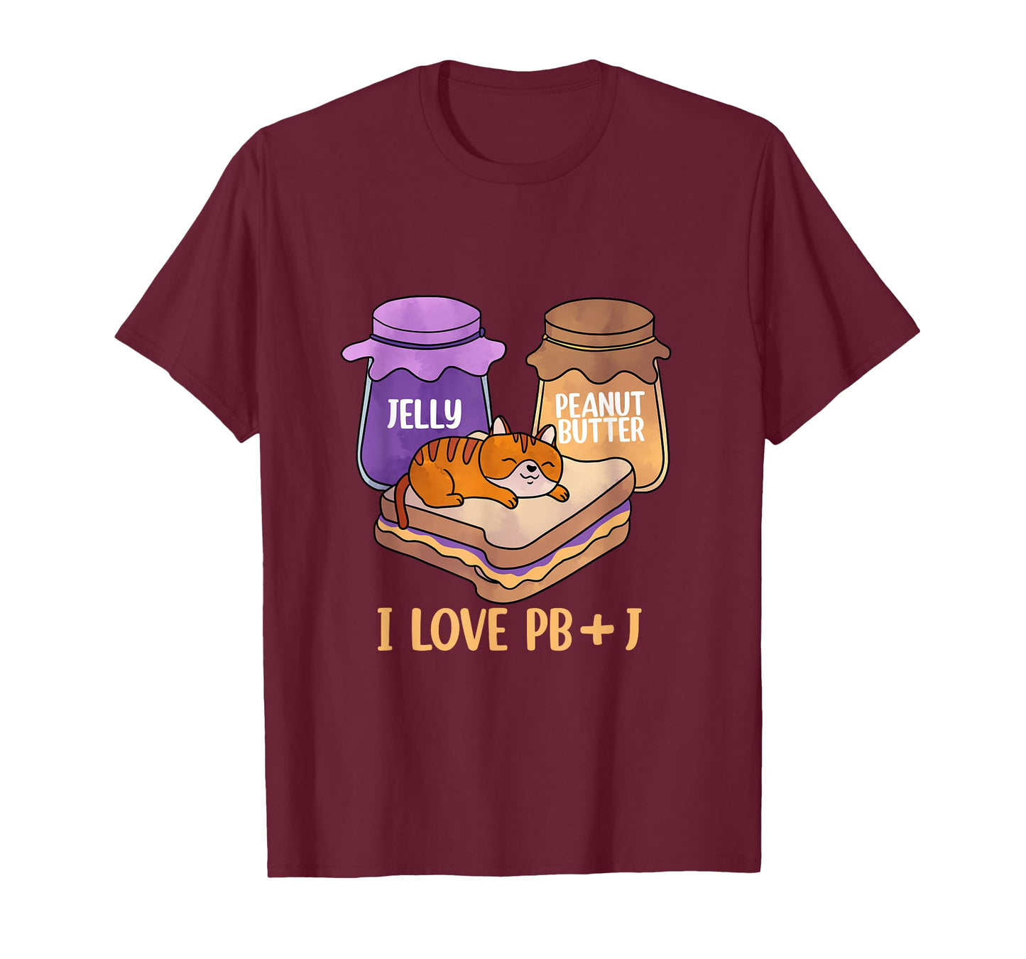 Peanut Butter Jelly Cat T-Shirt
