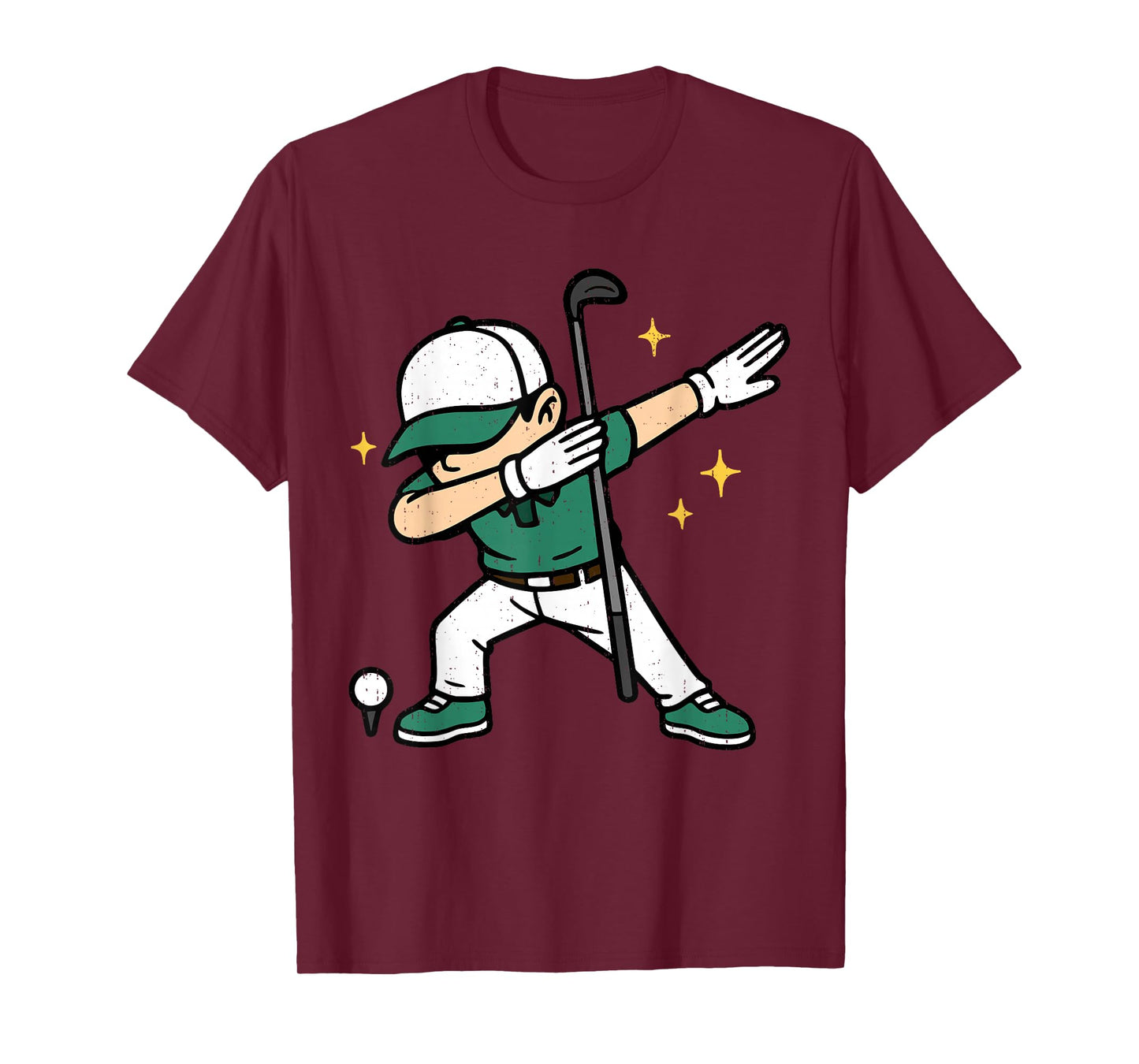 Dabbing Golf Player Golfer Golfing Sports Athlete Dab Dance T-Shirt