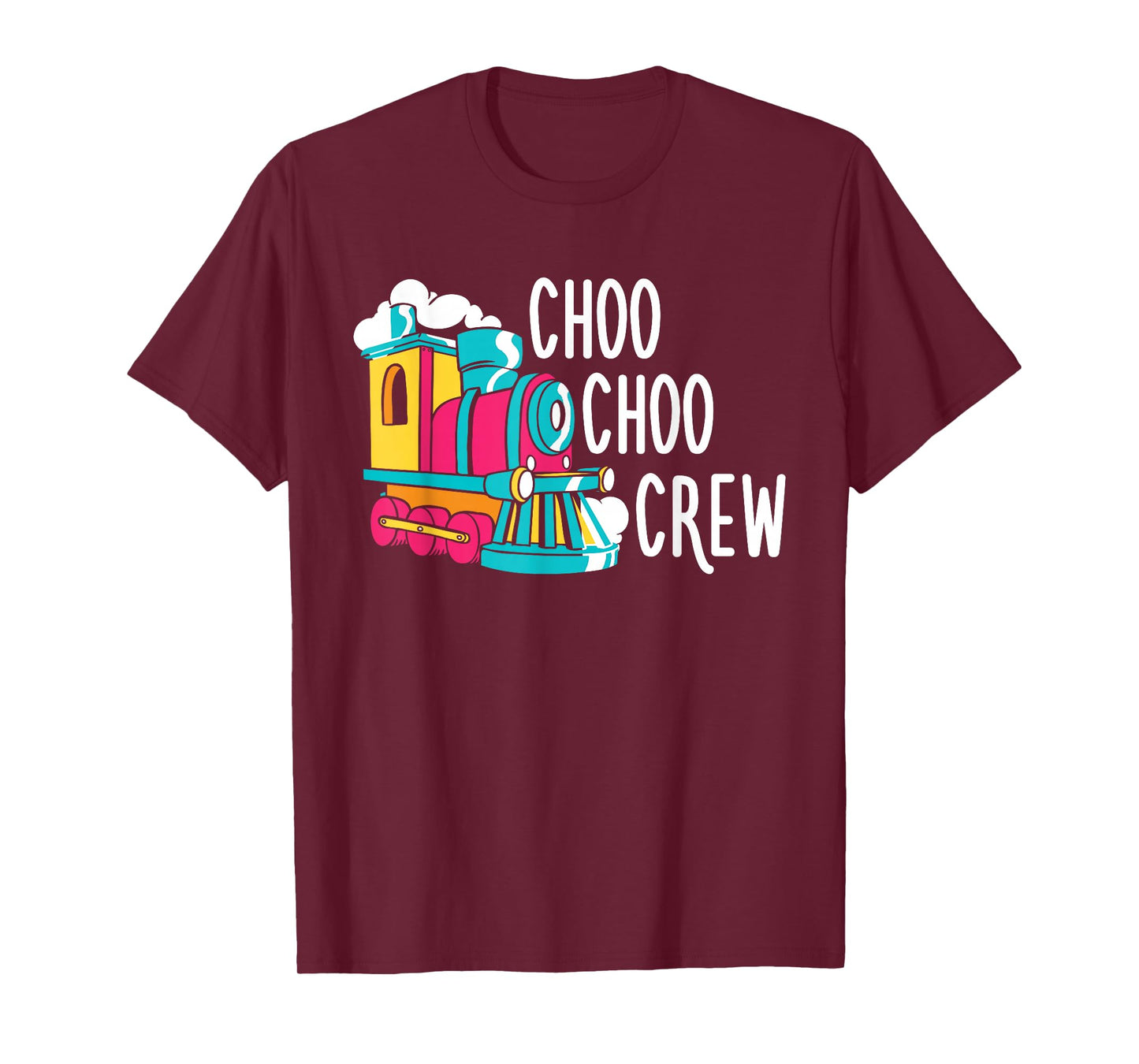 Choo Choo Crew Railway Train Birthday T-Shirt