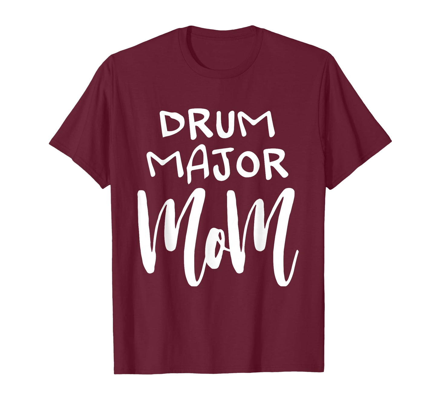 Drum Major Mom Marching Band Funny Gift Christmas T-Shirt