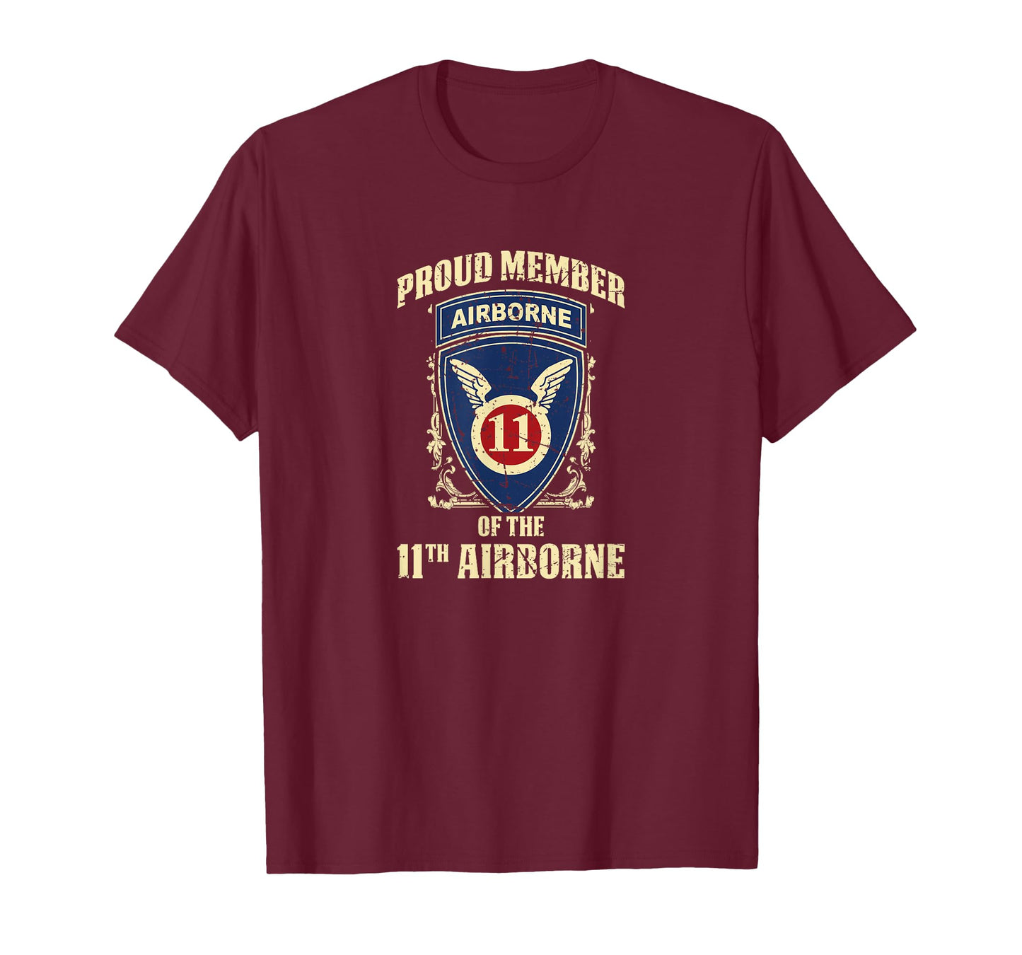 Airborne Shirt For Men - 11th Airborne T-Shirt