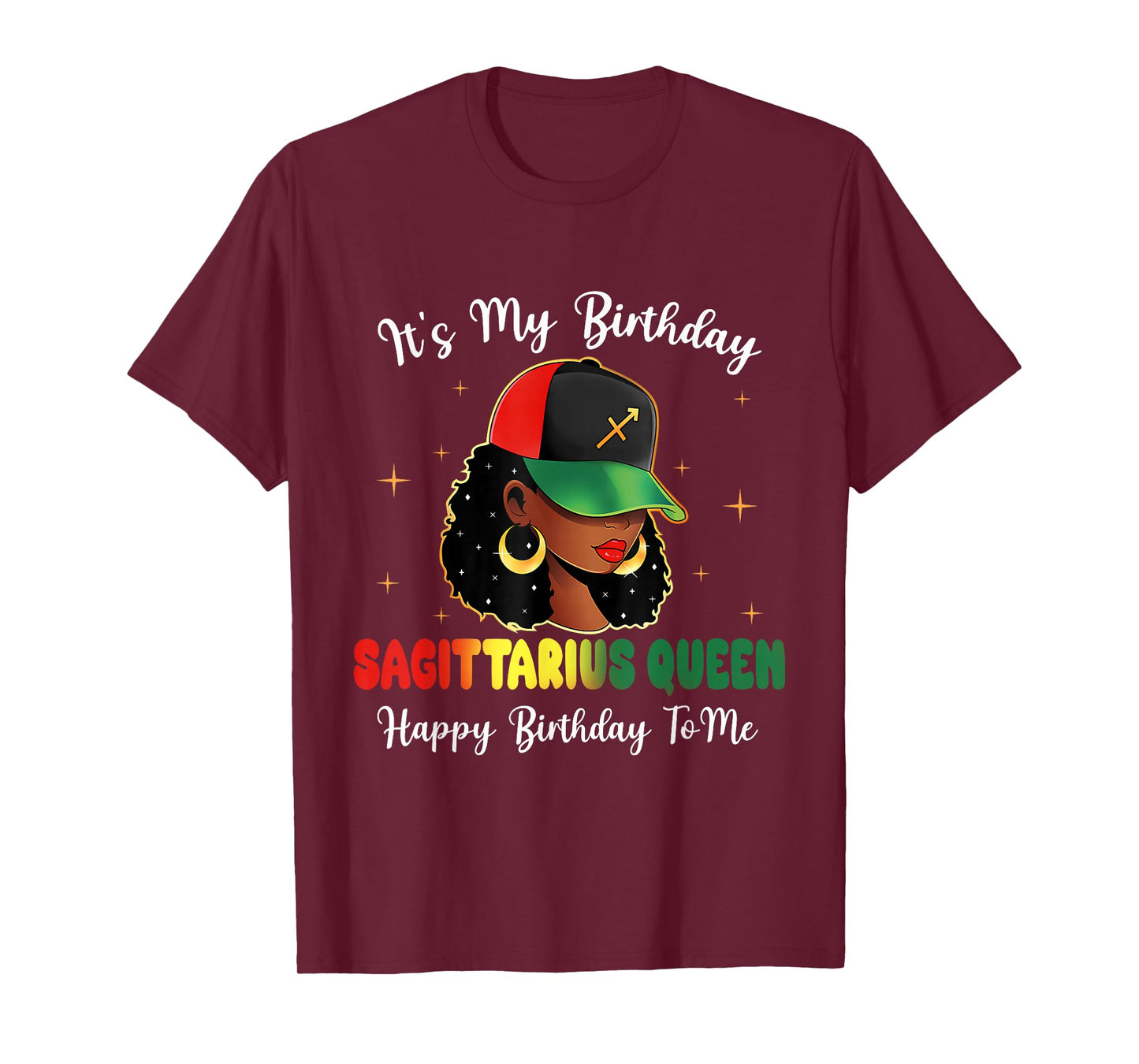 It's My Birthday Sagittarius Queen Happy Birthday to Me Tee T-Shirt