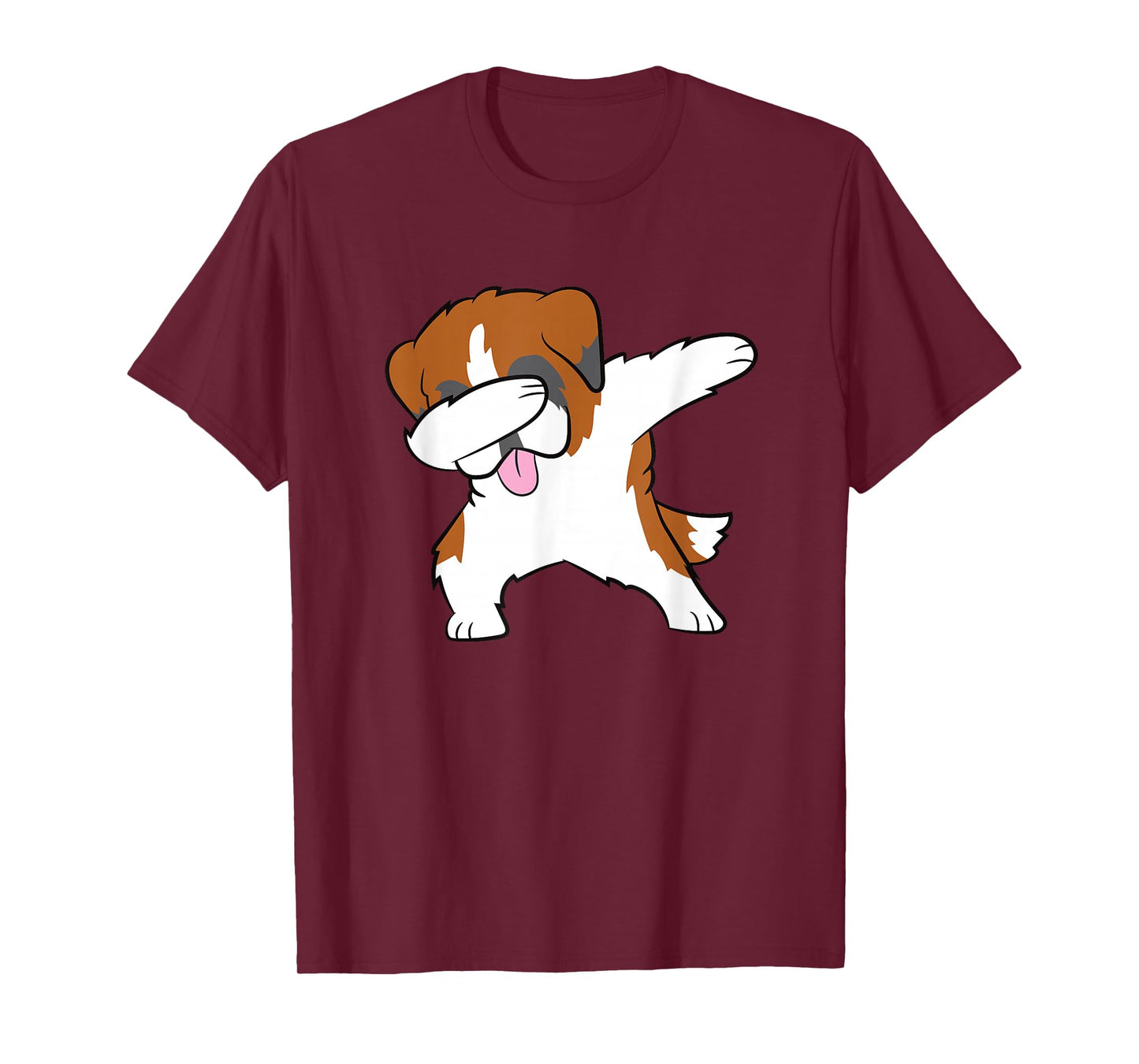 Polka Dot Saint Bernard T-Shirt