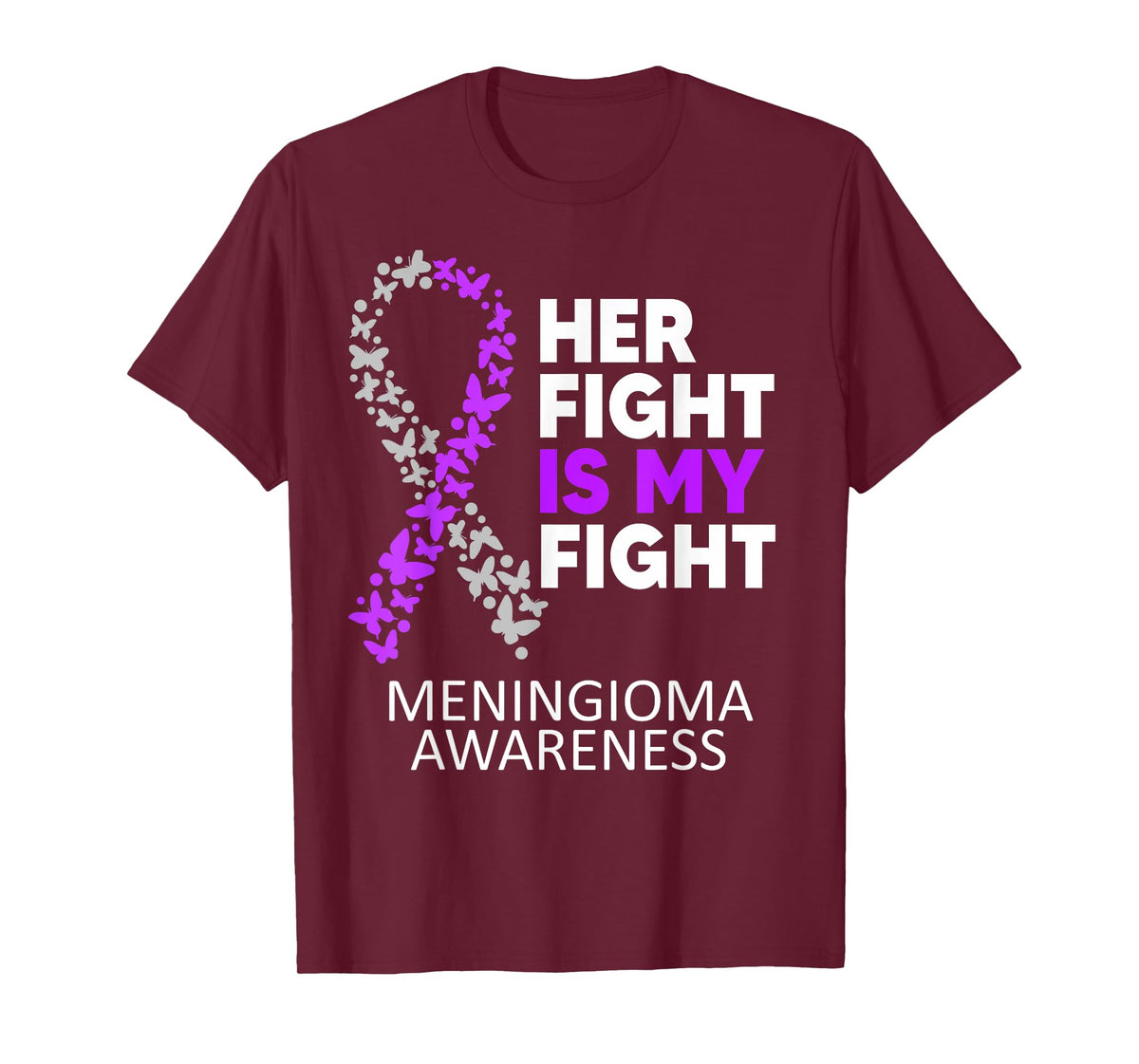 Meningioma Warrior Meningioma Brain Tumor Awareness T-Shirt