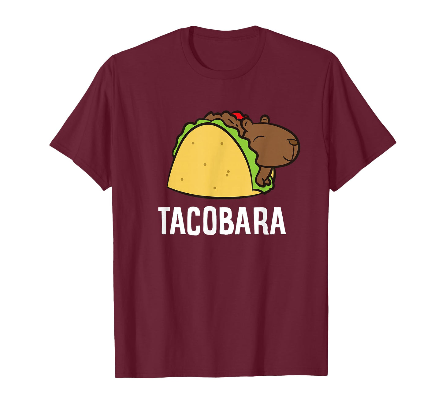 Tacobara Funny Capybara Tacos T-Shirt