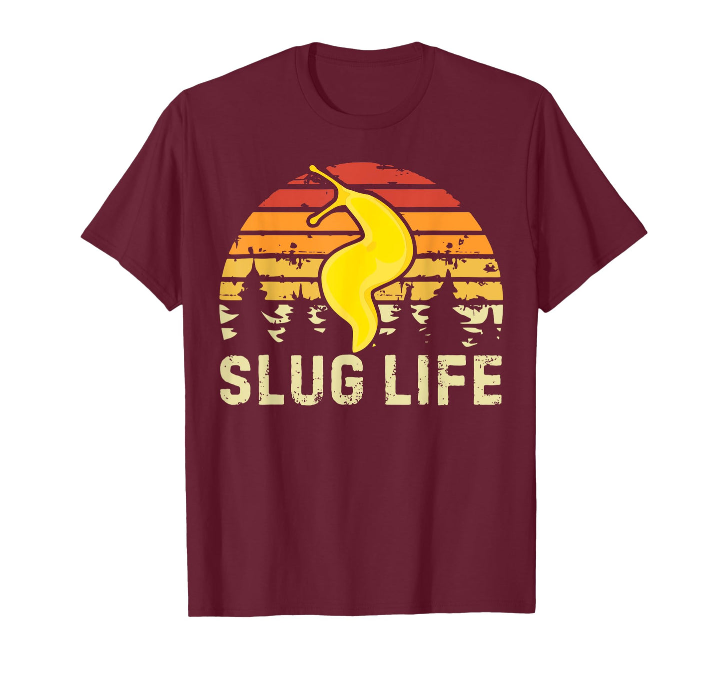 Slug Life Yellow Banana Slug Snail Lover Slug Costume Unisex T-Shirt